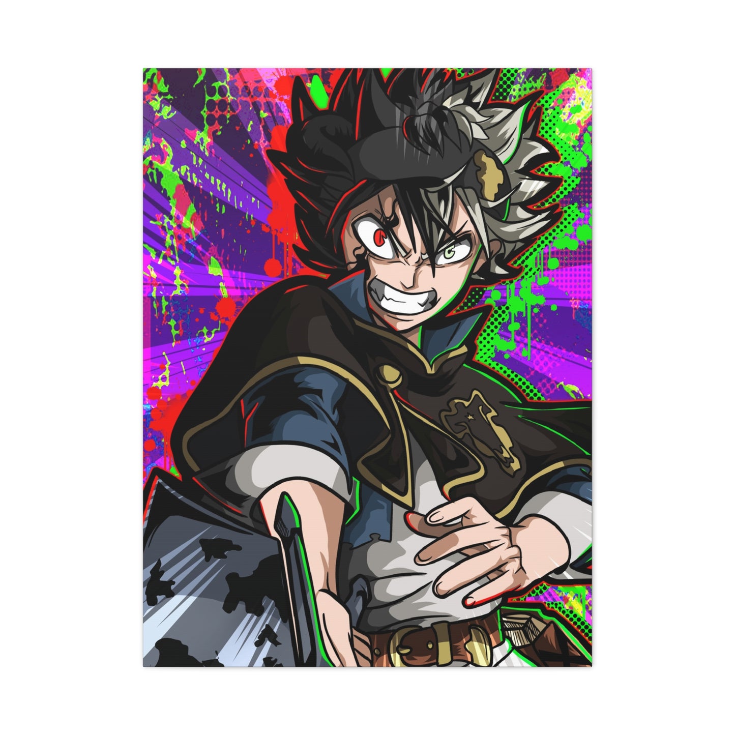 Demon wizard canvas