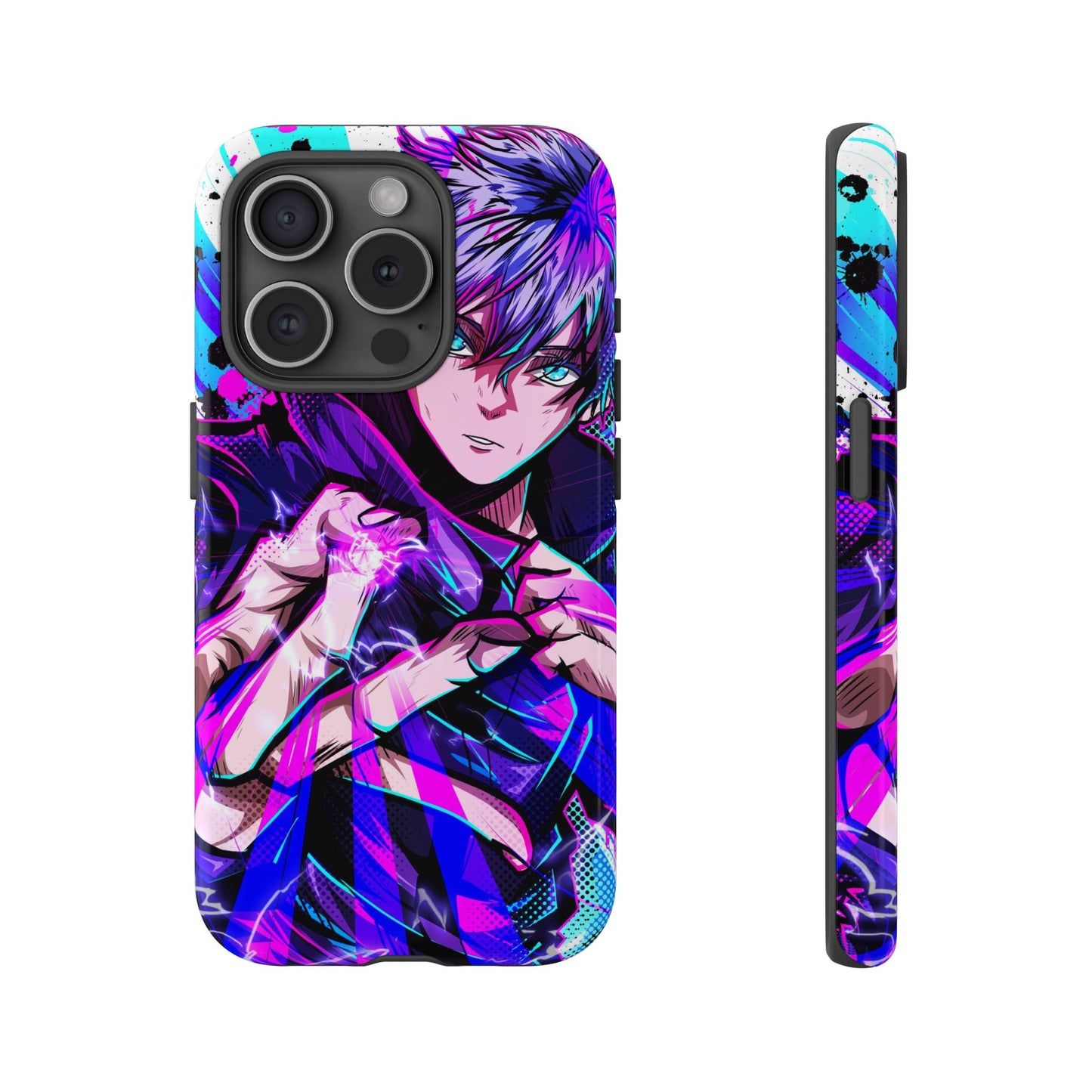 Purple Flash Phone Case