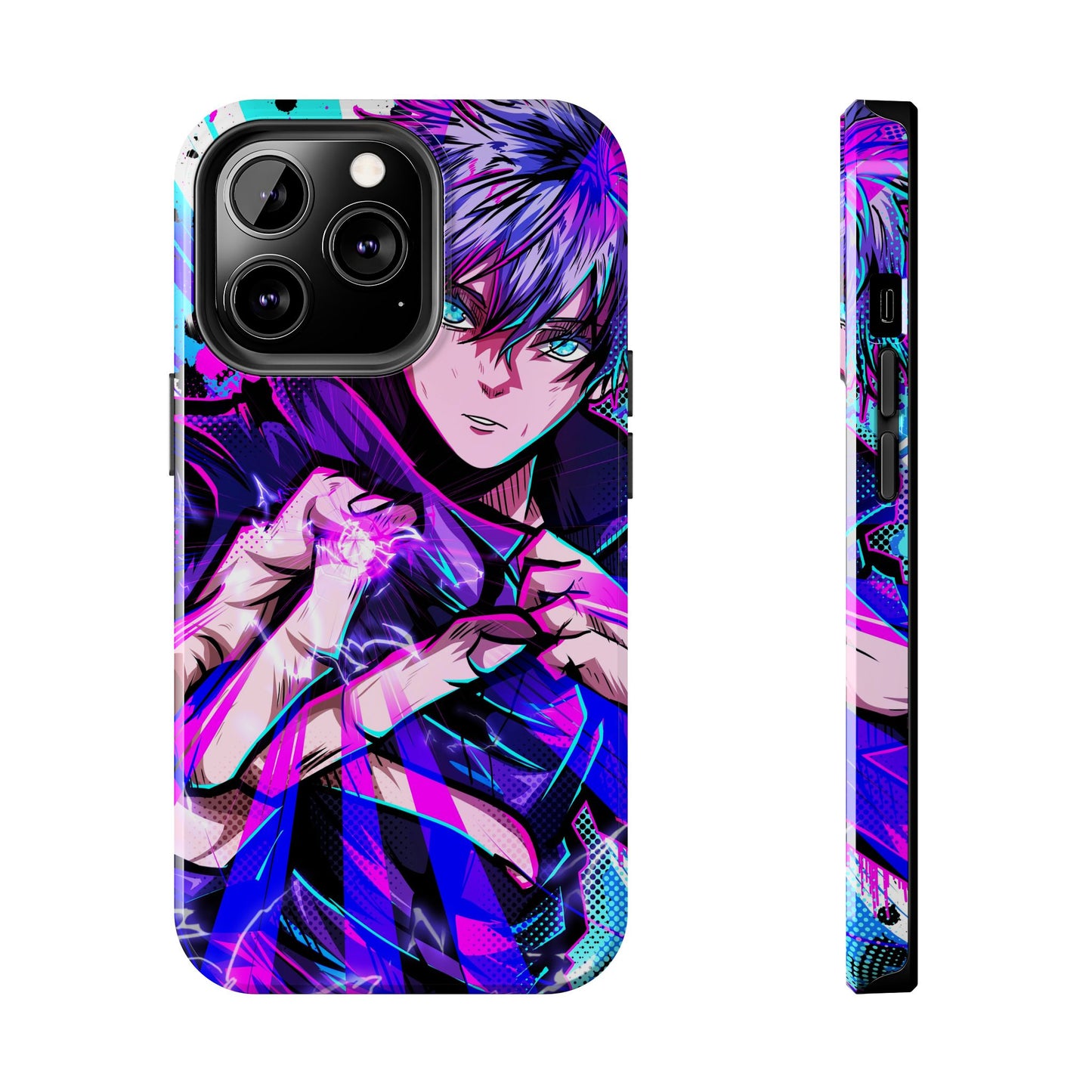 Purple Flash Phone Case