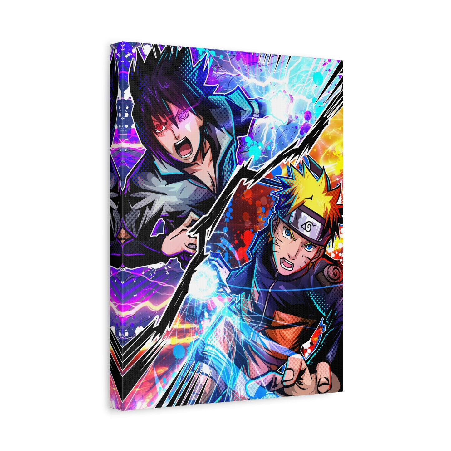 Battle between old friends canvas