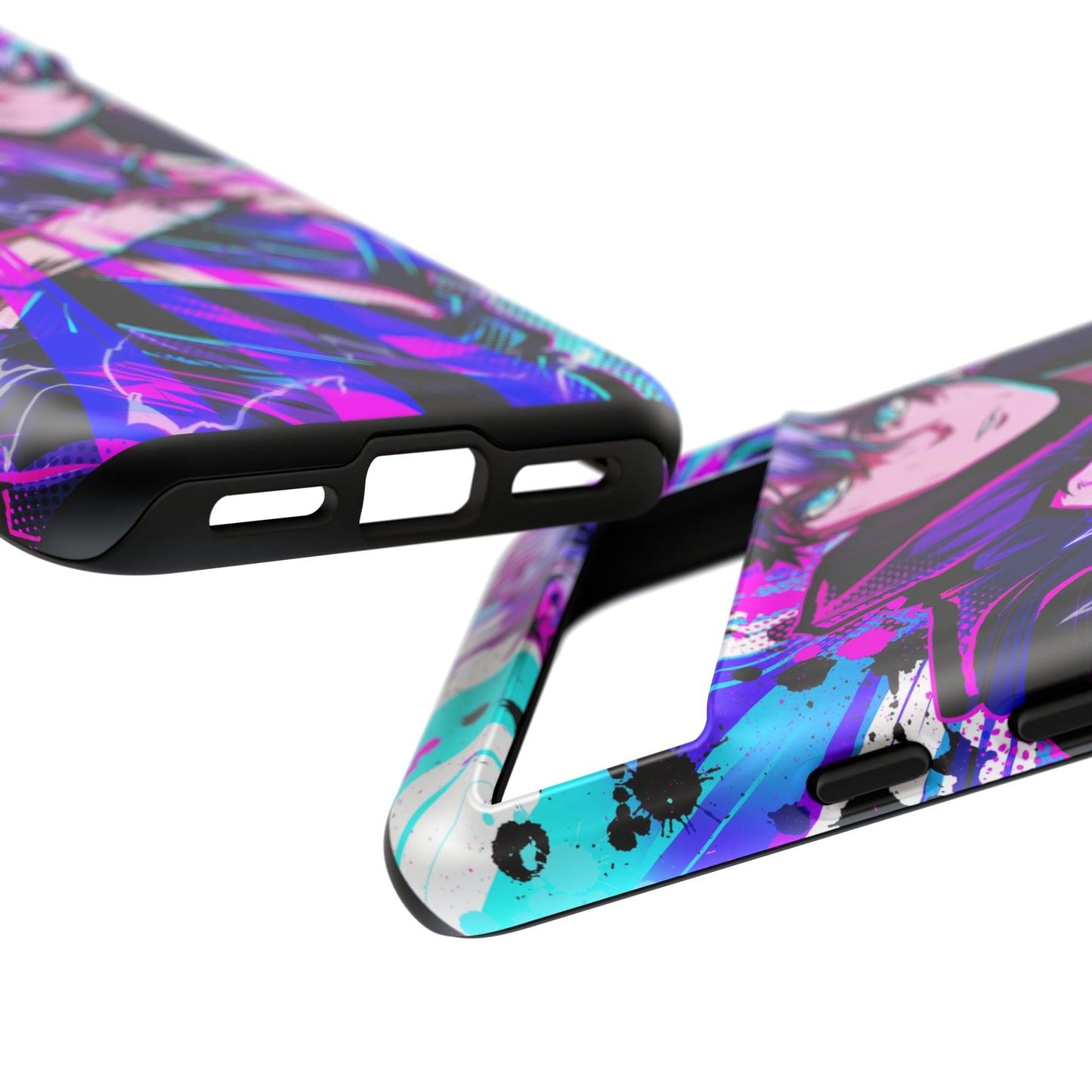 Purple Flash Phone Case