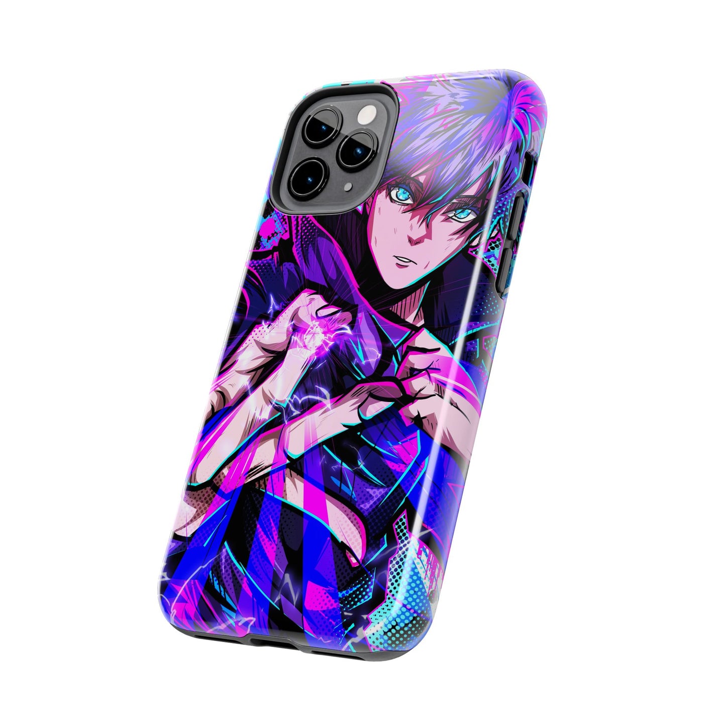 Purple Flash Phone Case