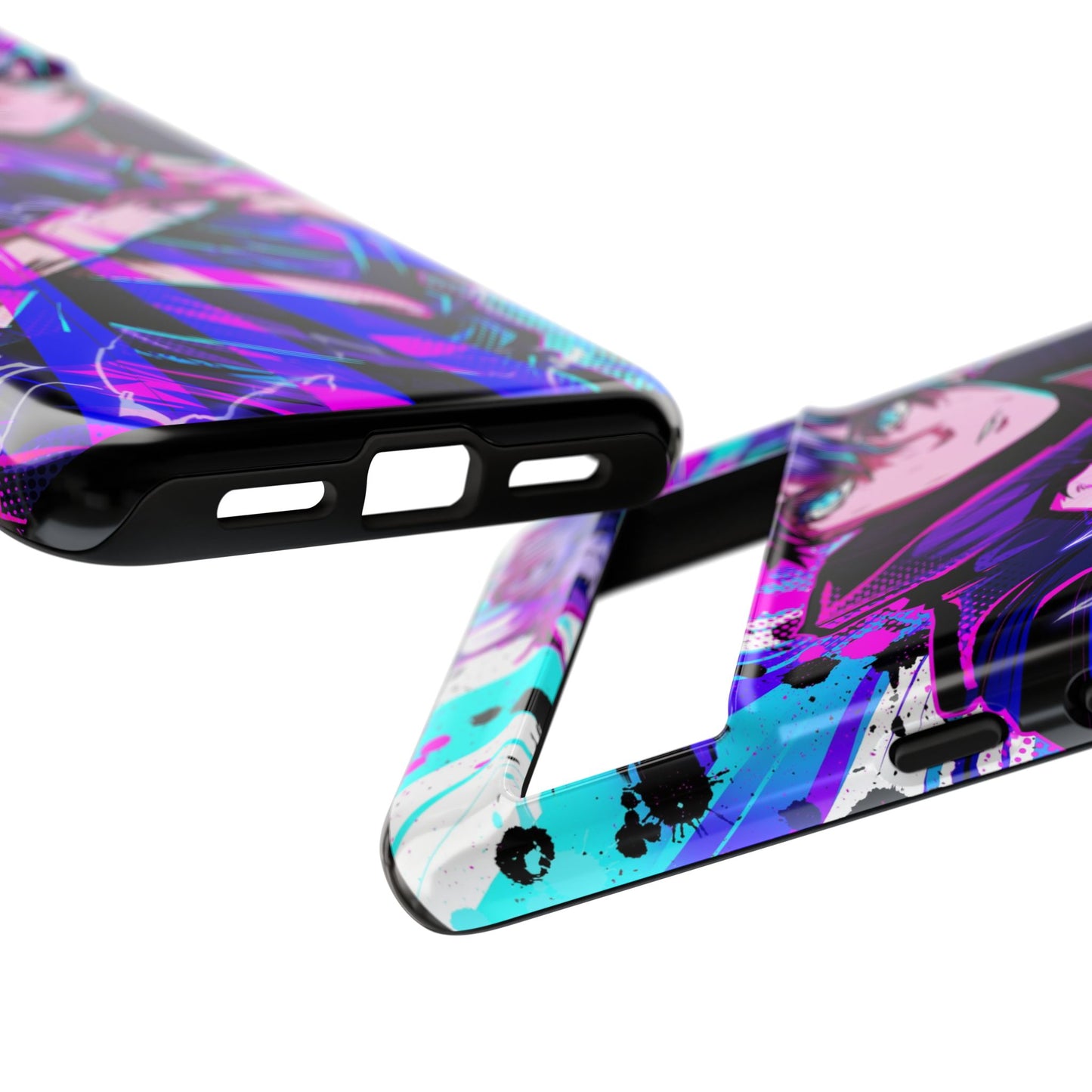 Purple Flash Phone Case