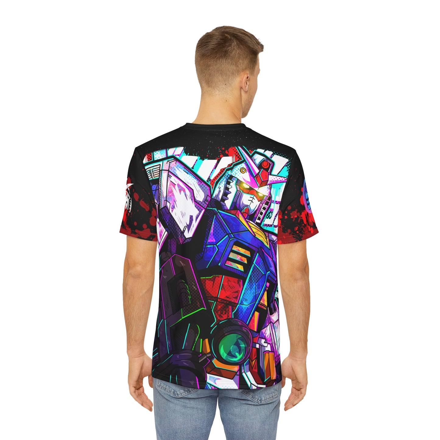 Mighty Mech all over print shirt