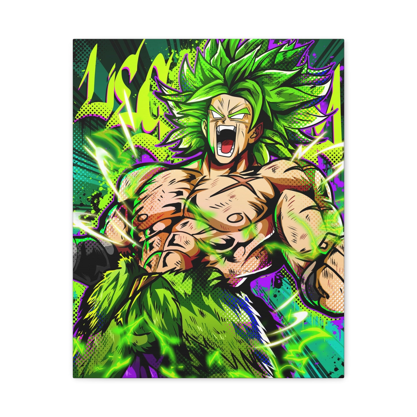 Legendary warrior canvas