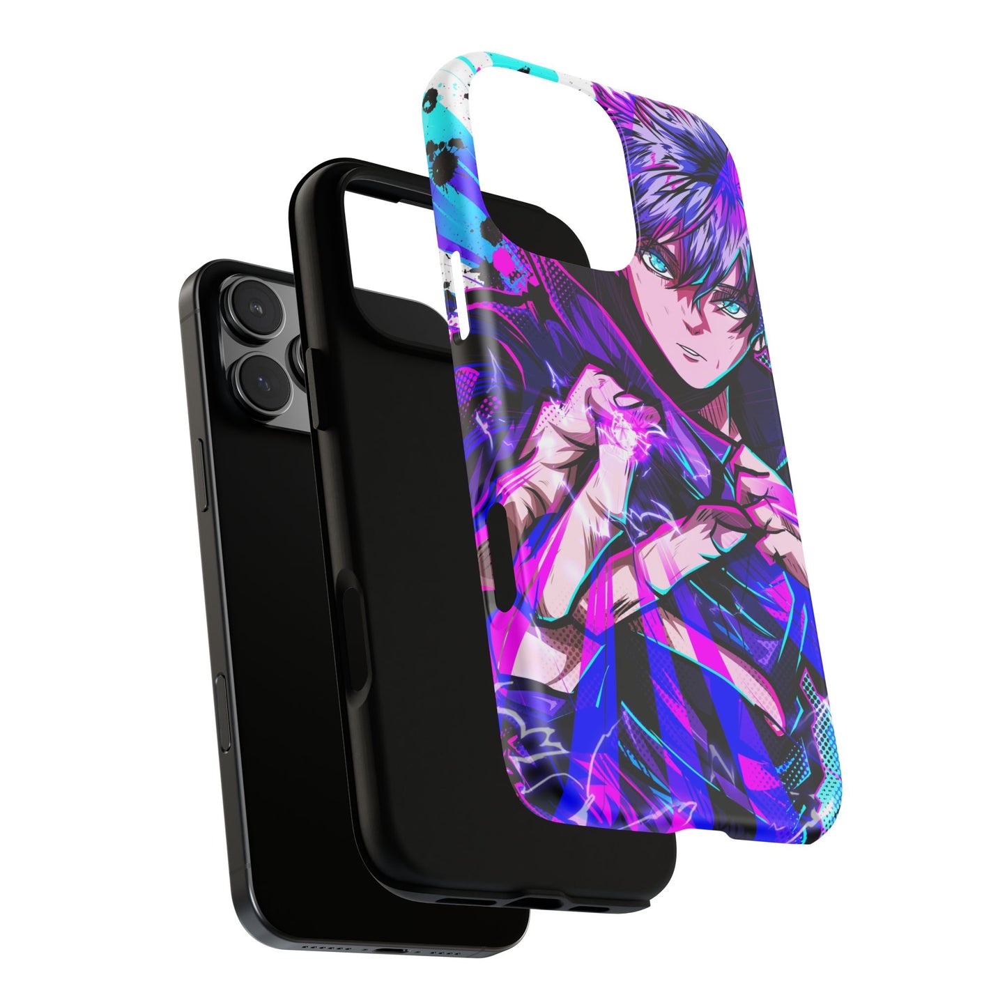 Purple Flash Phone Case