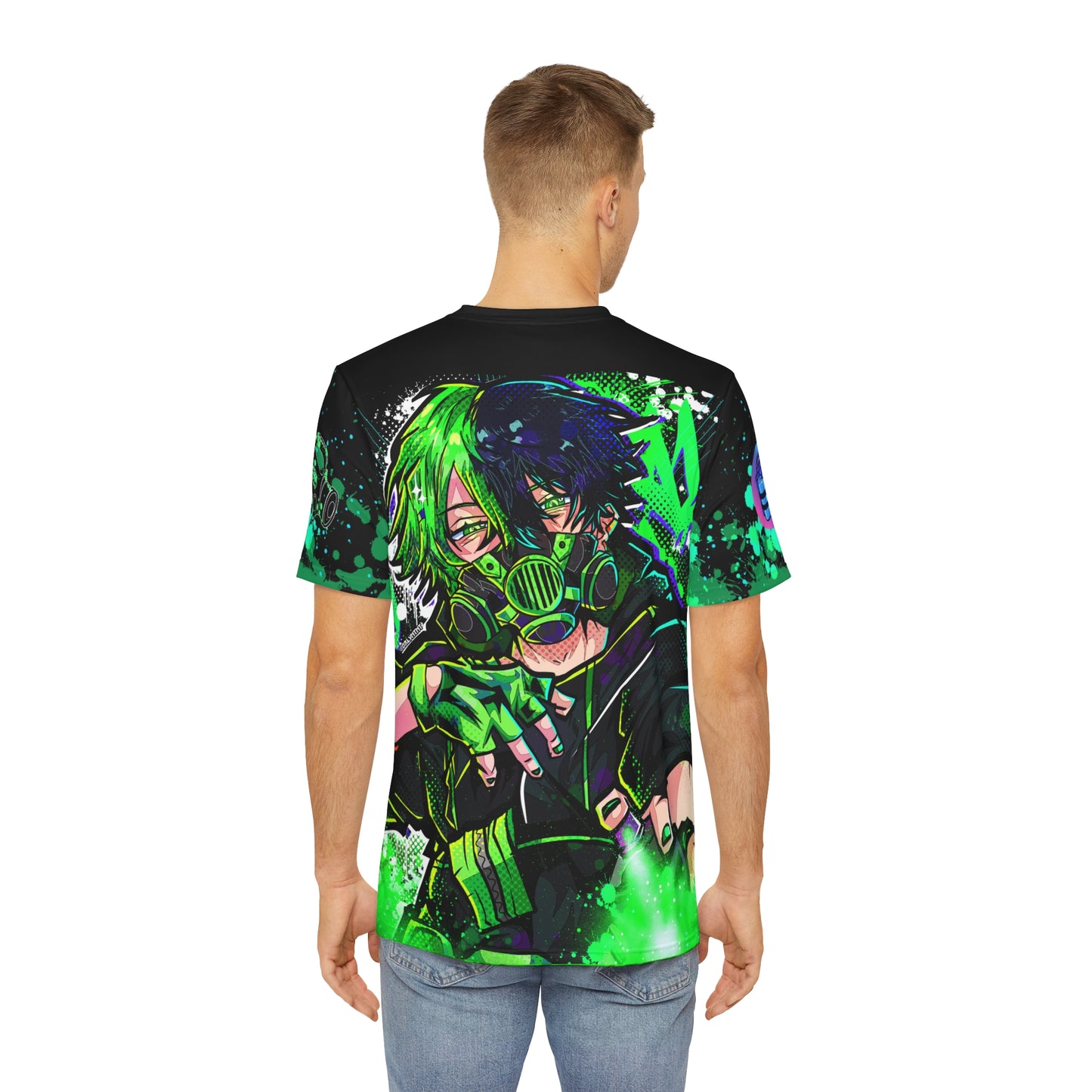 Survival of the fittest all over print shirt