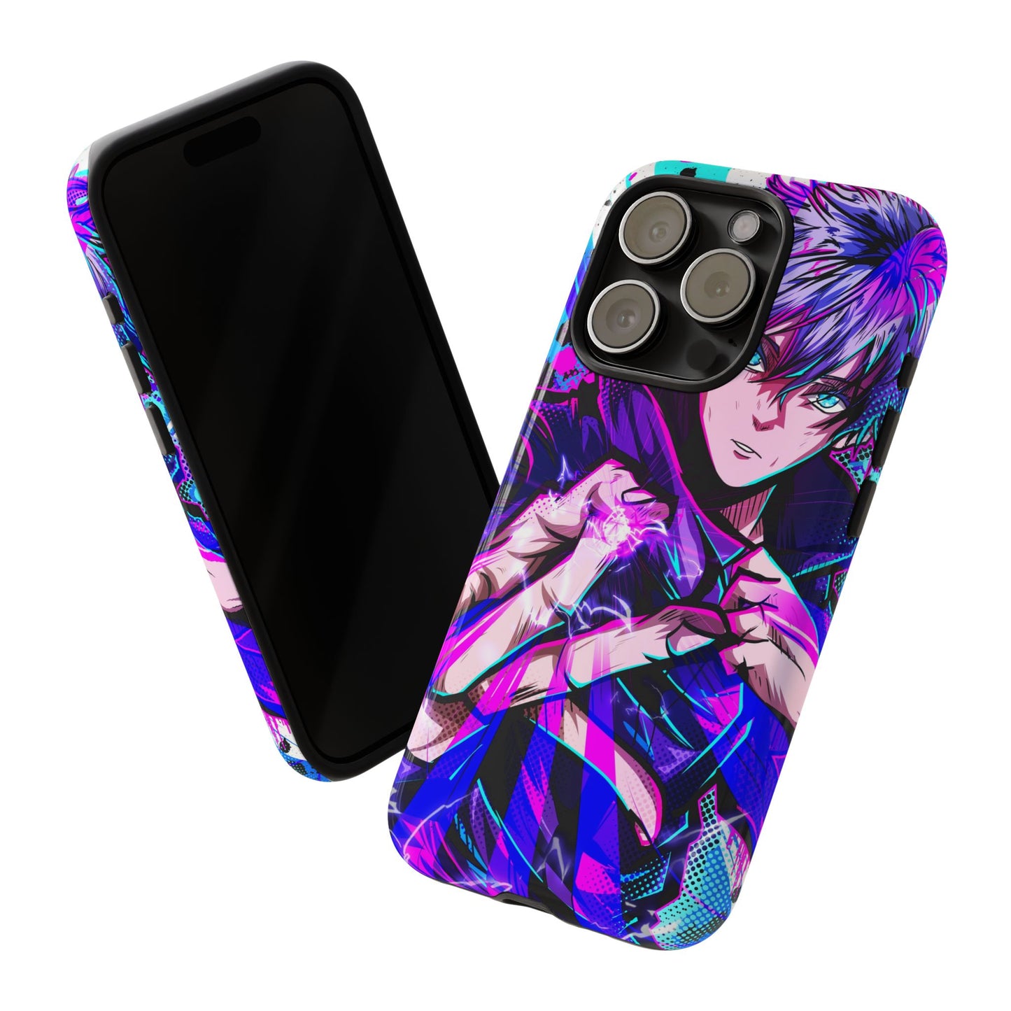 Purple Flash Phone Case