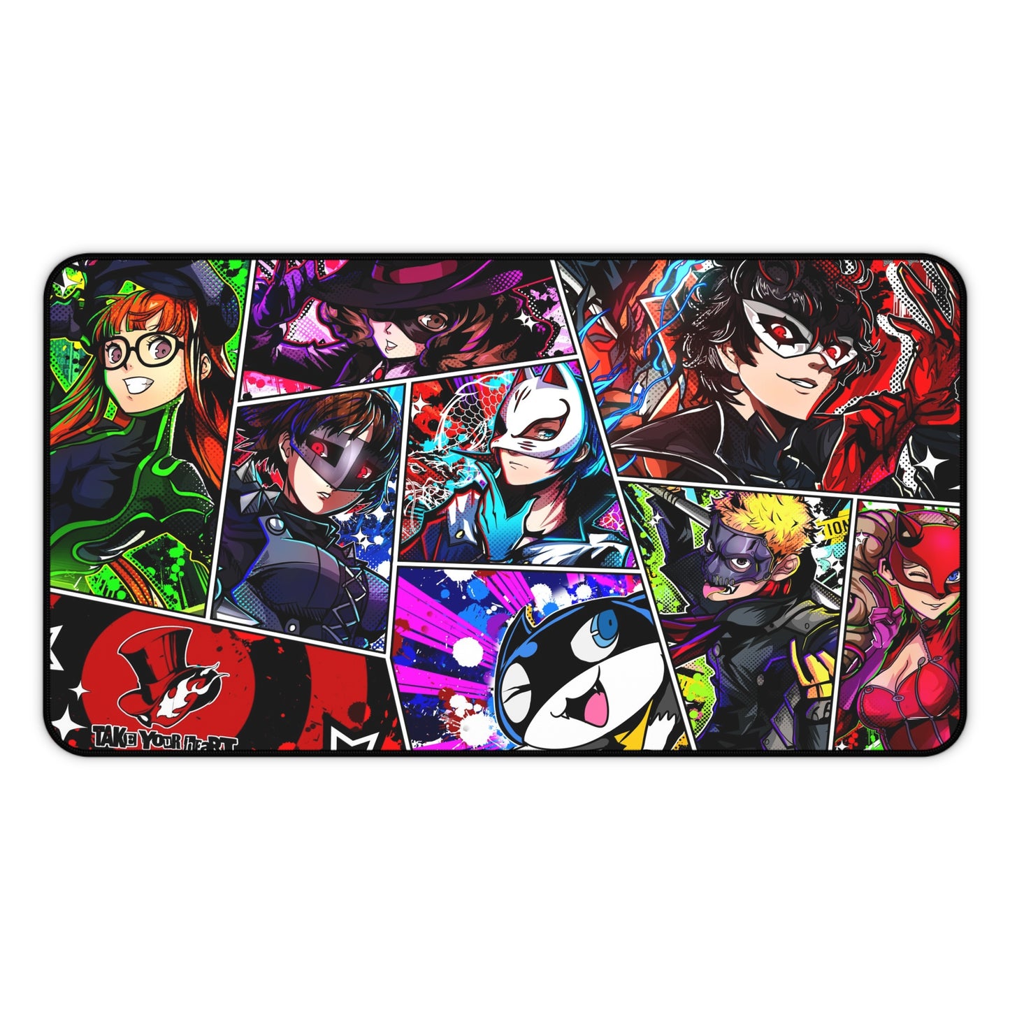 Thieves of hearts desk mat