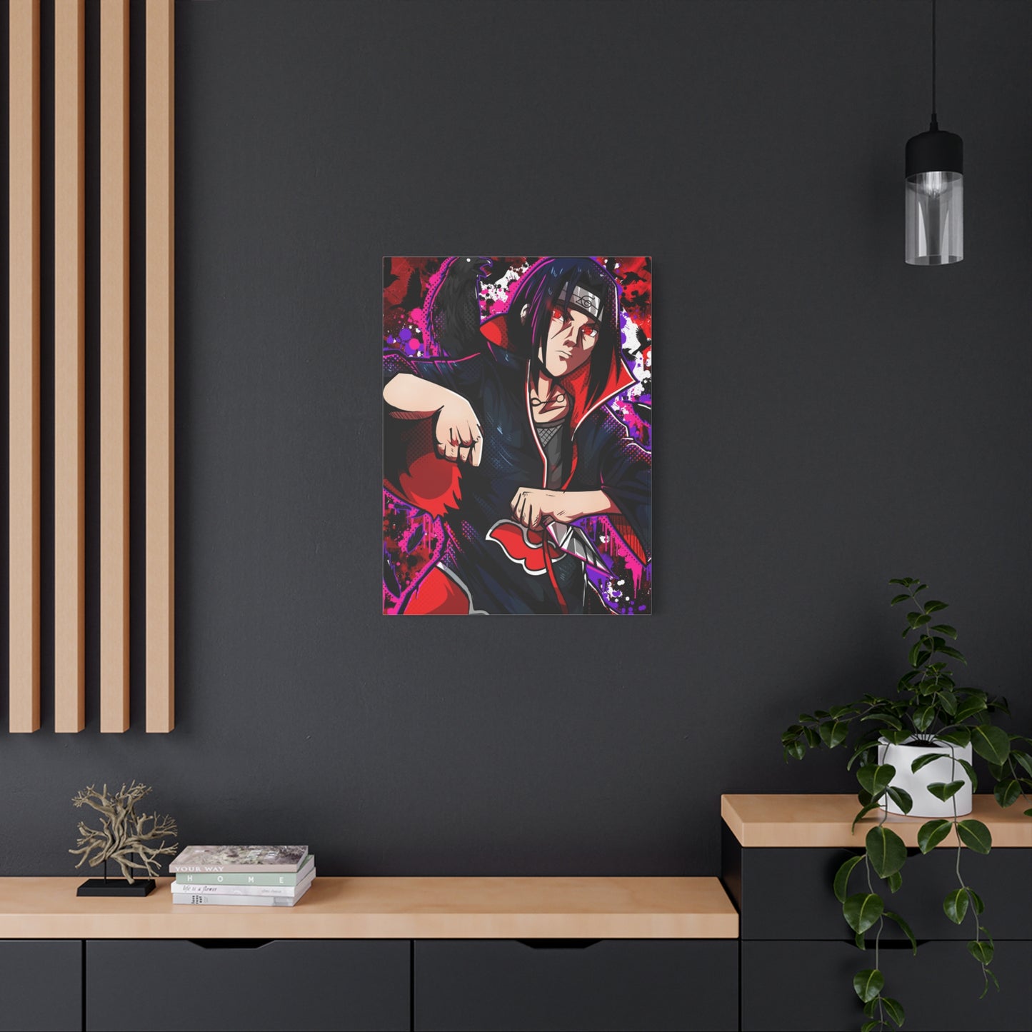 Crow assassin canvas