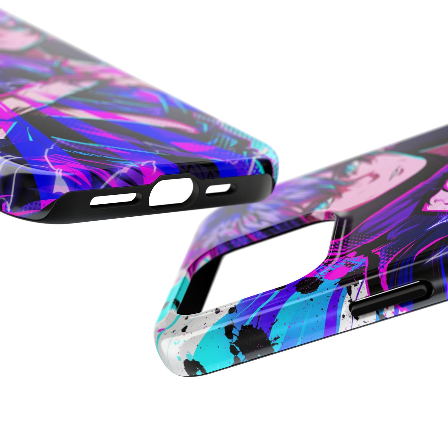 Purple Flash Phone Case