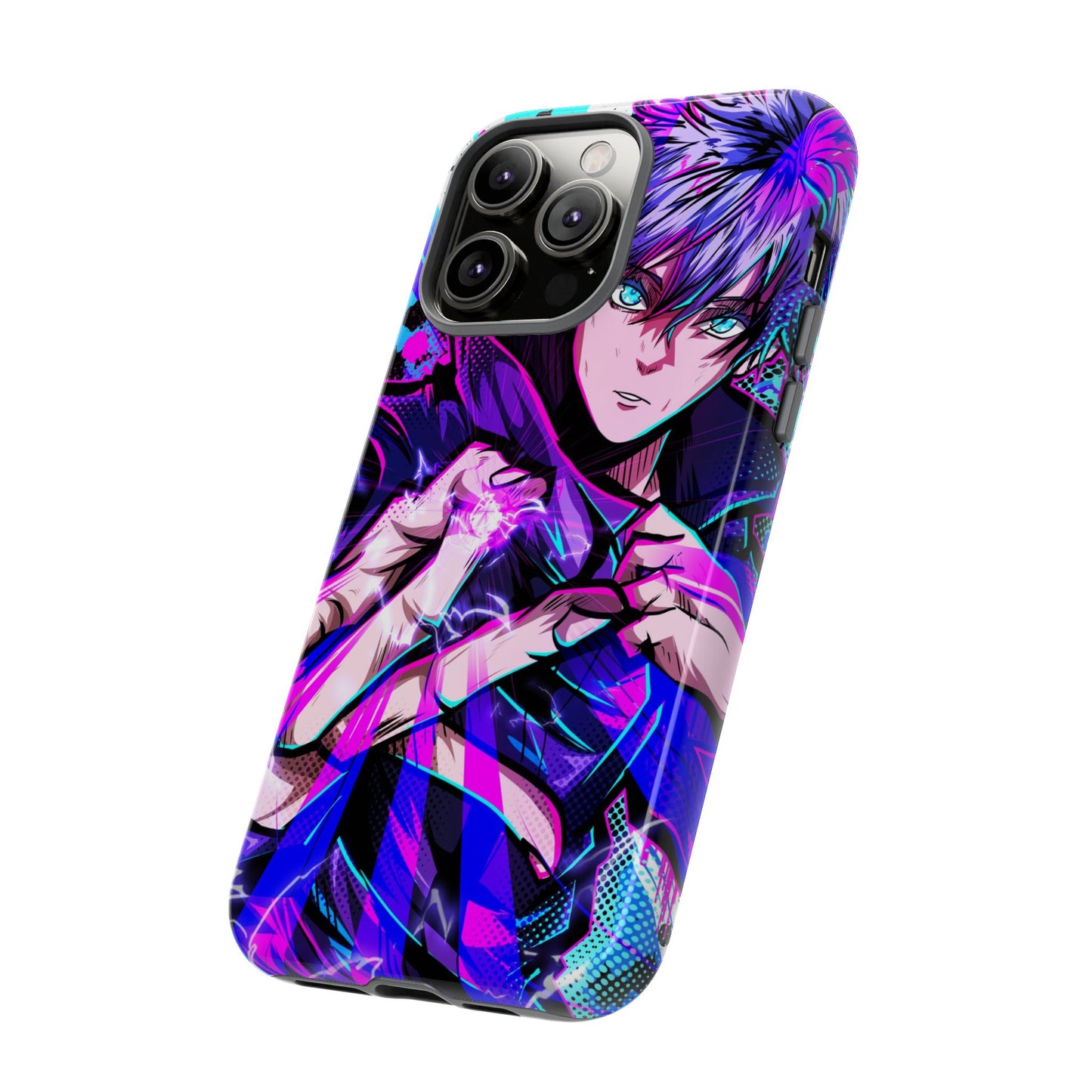 Purple Flash Phone Case