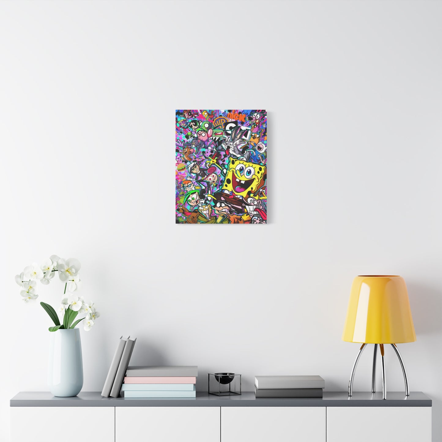 Nostalgic feeling canvas