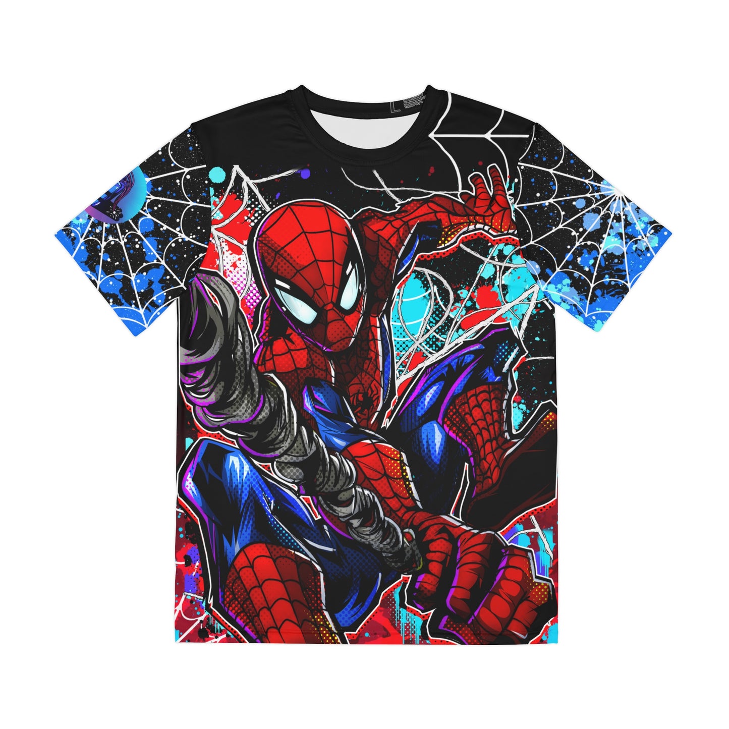 With great power all over print shirt