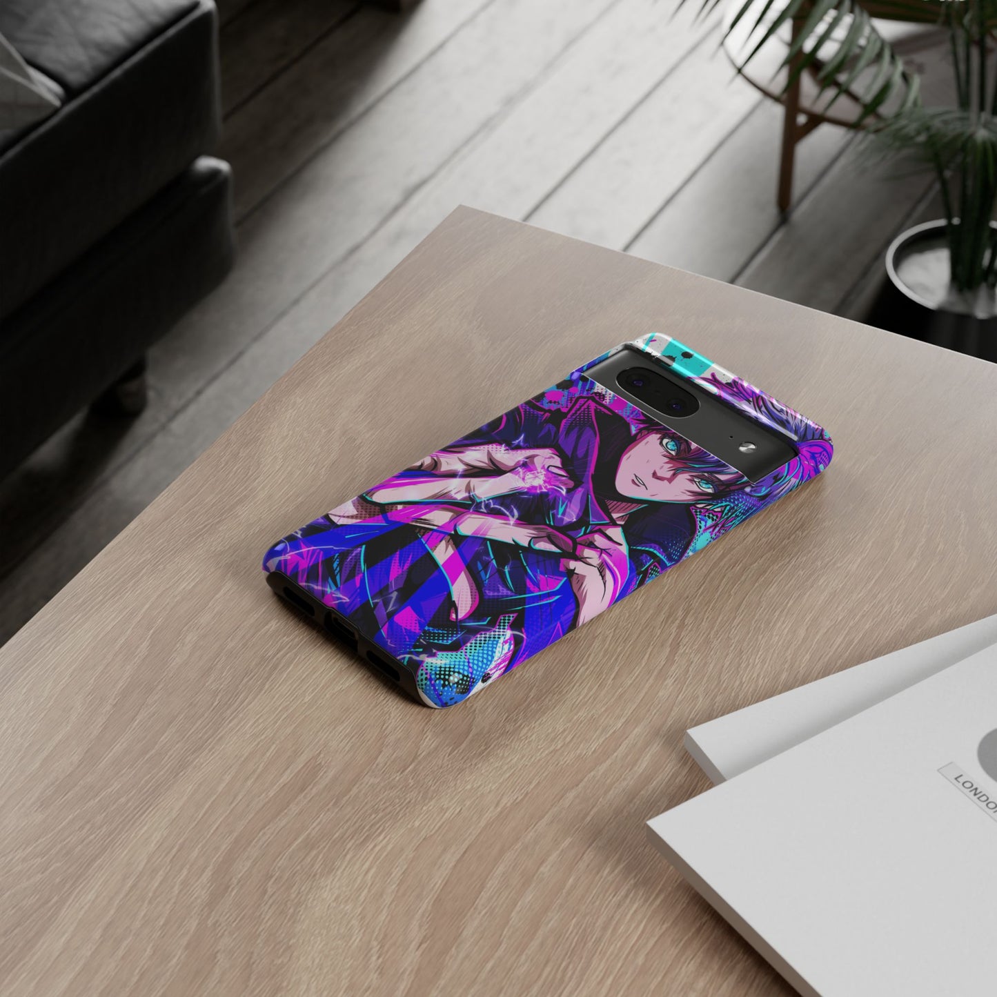 Purple Flash Phone Case