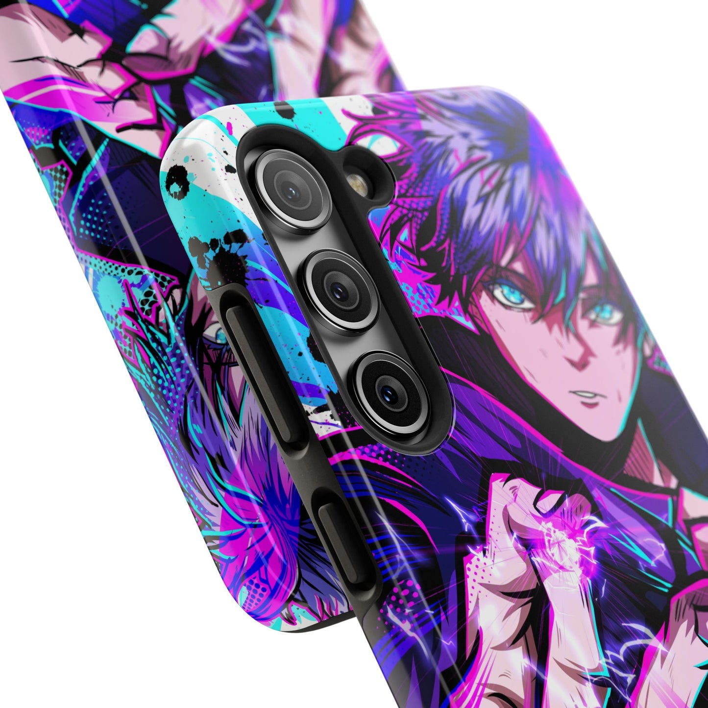 Purple Flash Phone Case