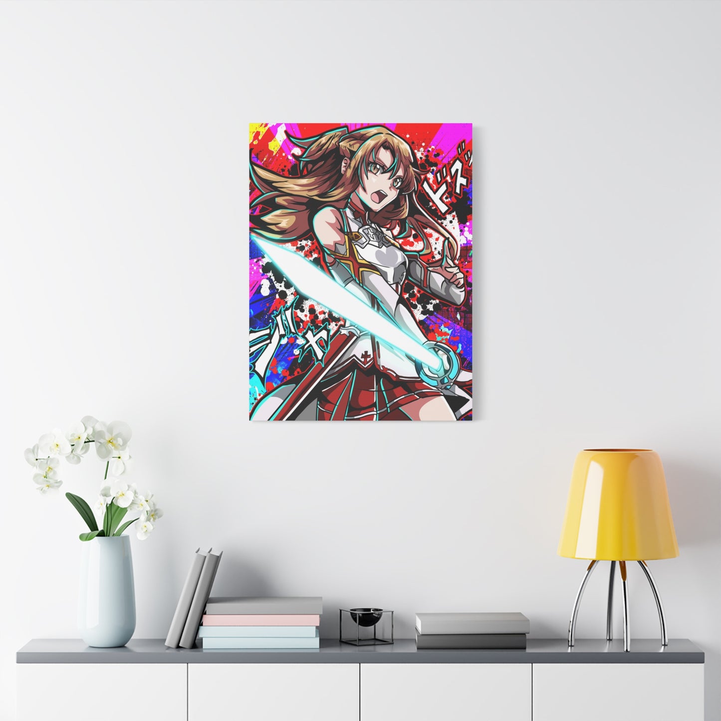 The sword goddess canvas