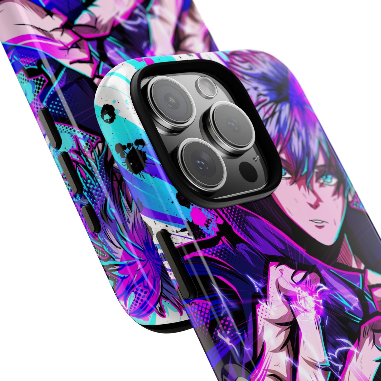 Purple Flash Phone Case