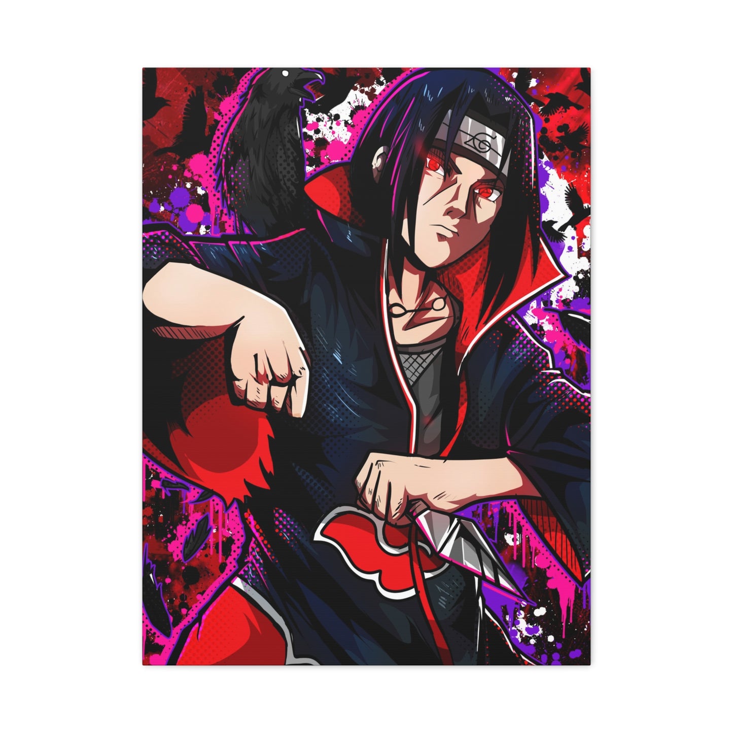 Crow assassin canvas