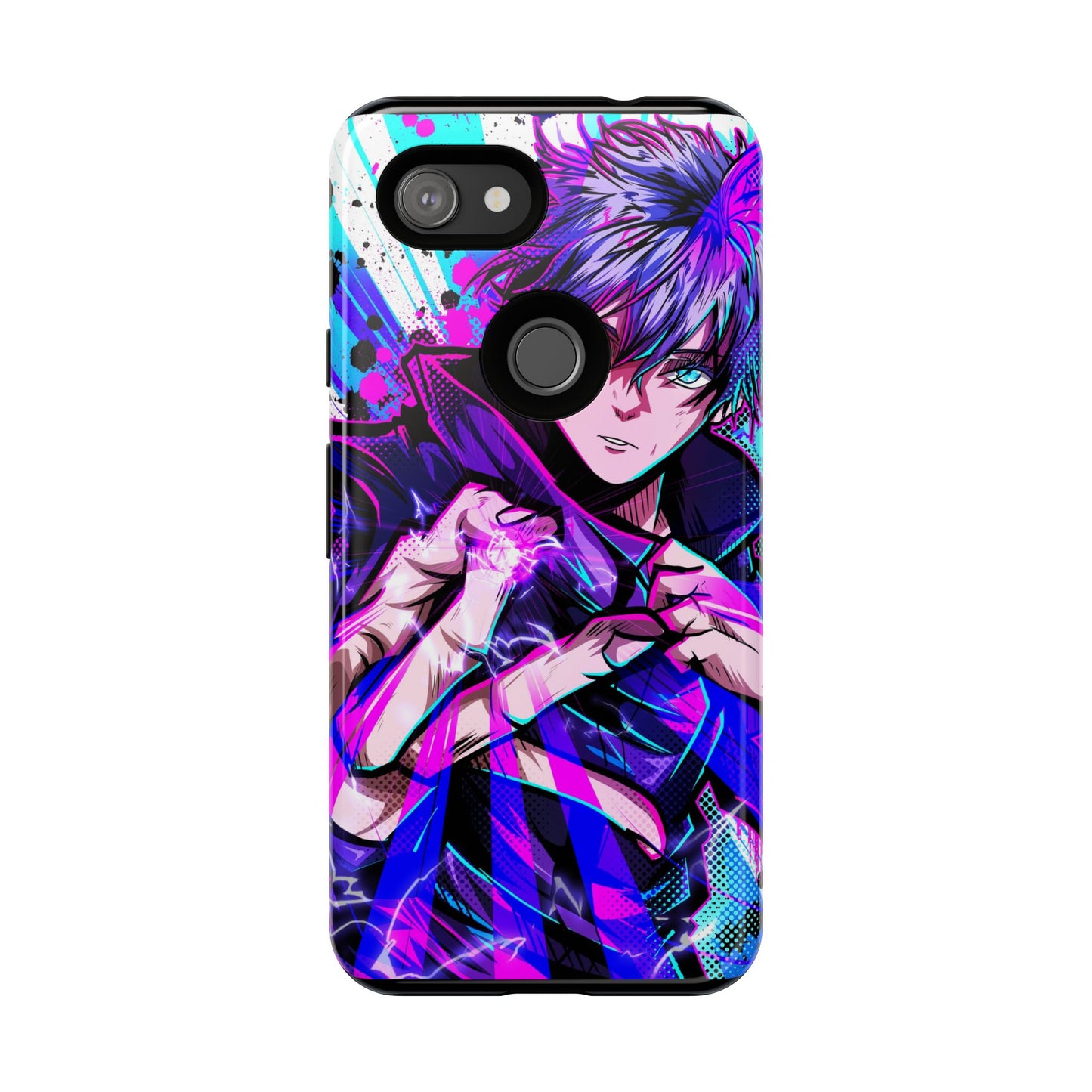 Purple Flash Phone Case