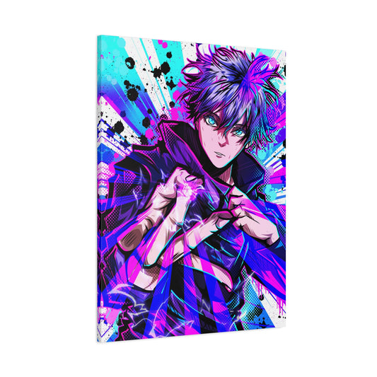 Purple flash canvas