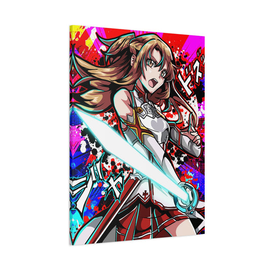 The sword goddess canvas