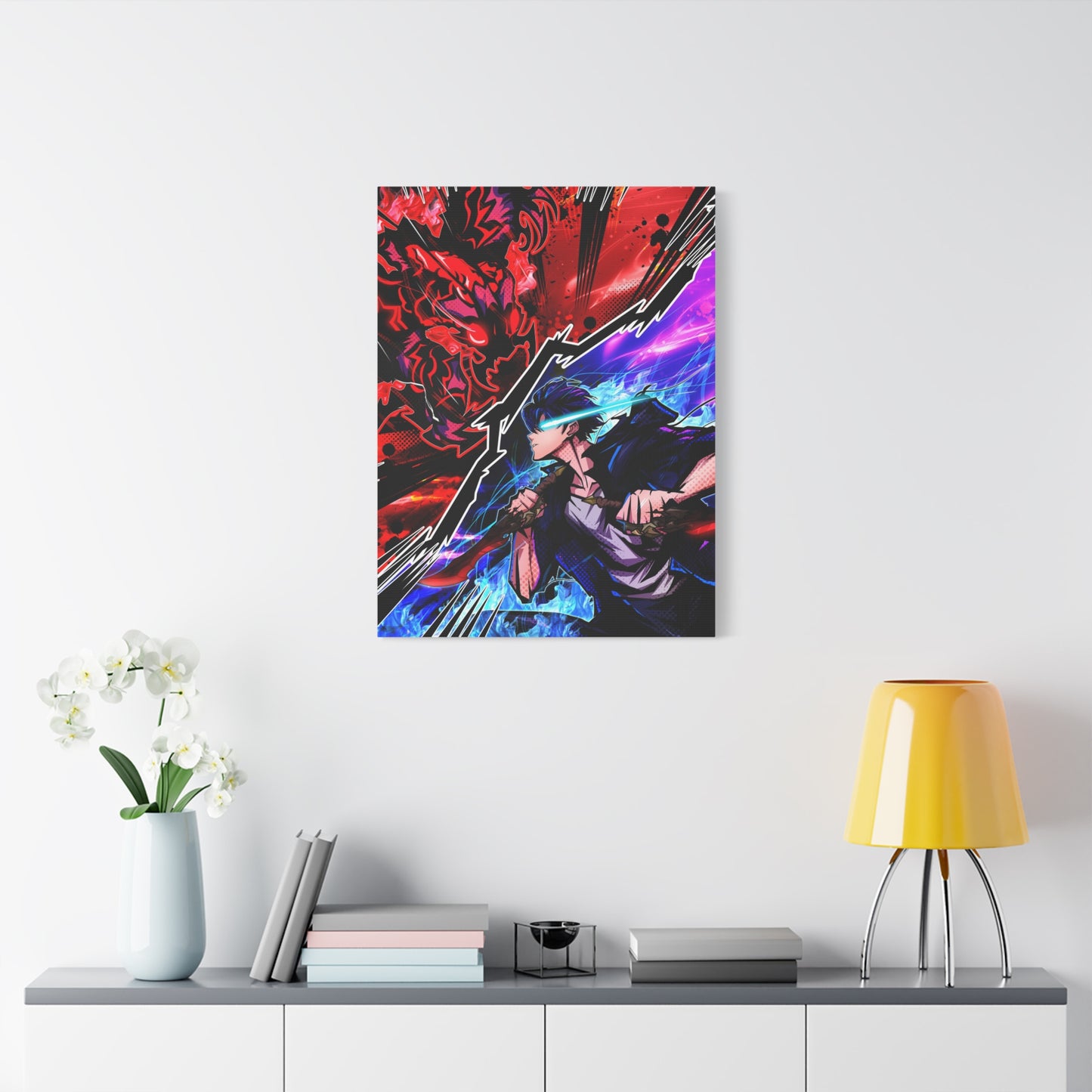 Battle 100 canvas