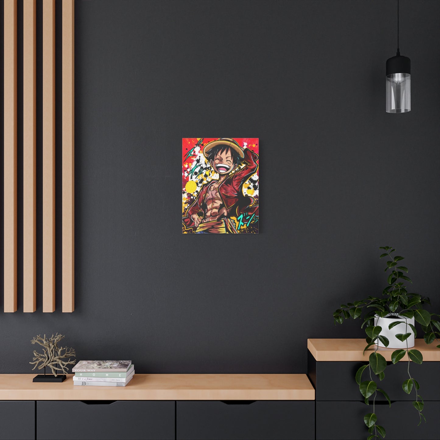 Straw hat hero canvas