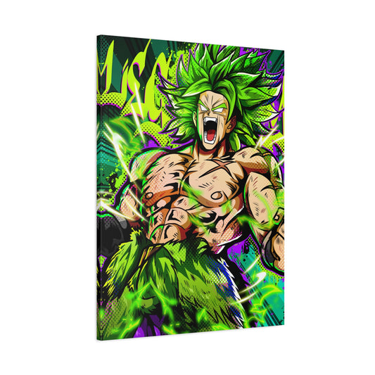 Legendary warrior canvas