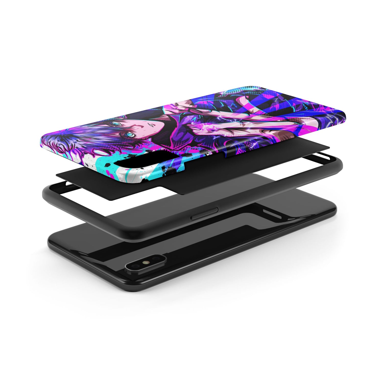 Purple Flash Phone Case