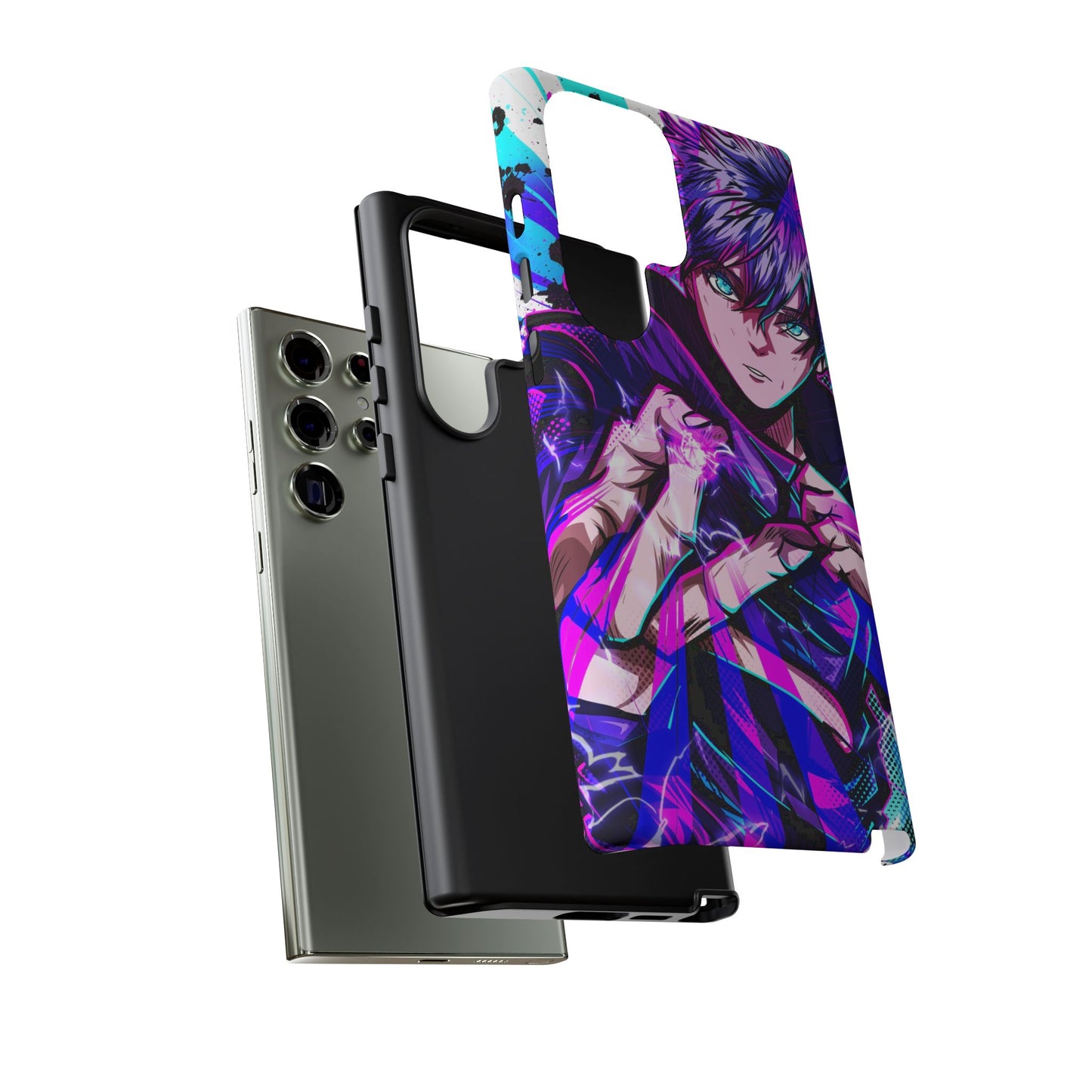 Purple Flash Phone Case