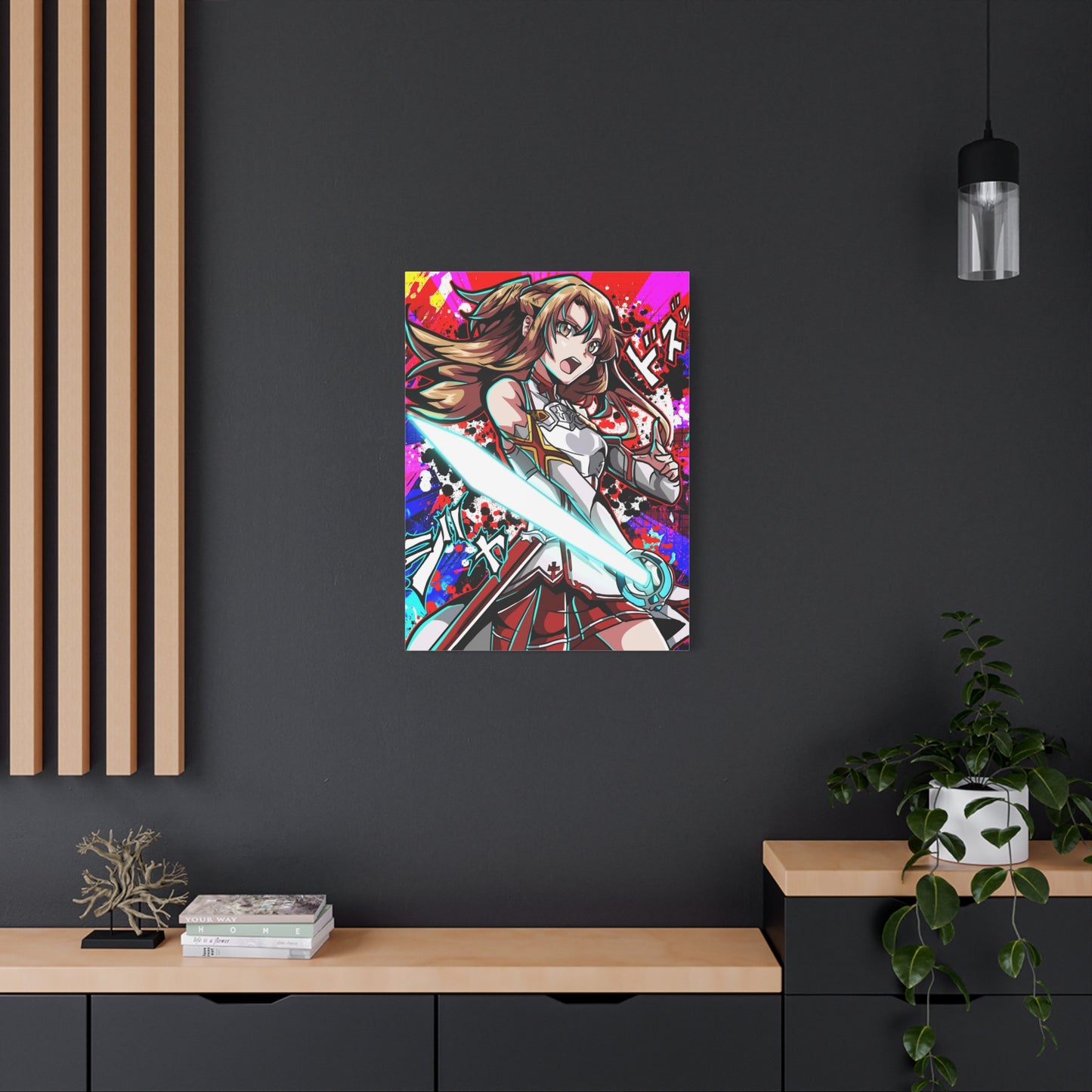 The sword goddess canvas