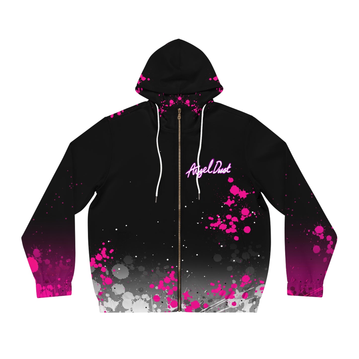 Poison all over print hoodie
