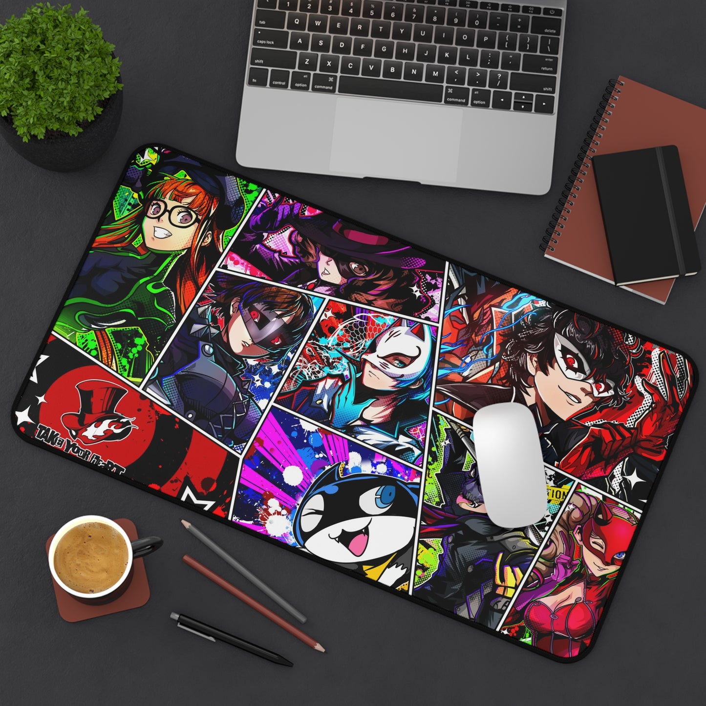 Thieves of hearts desk mat