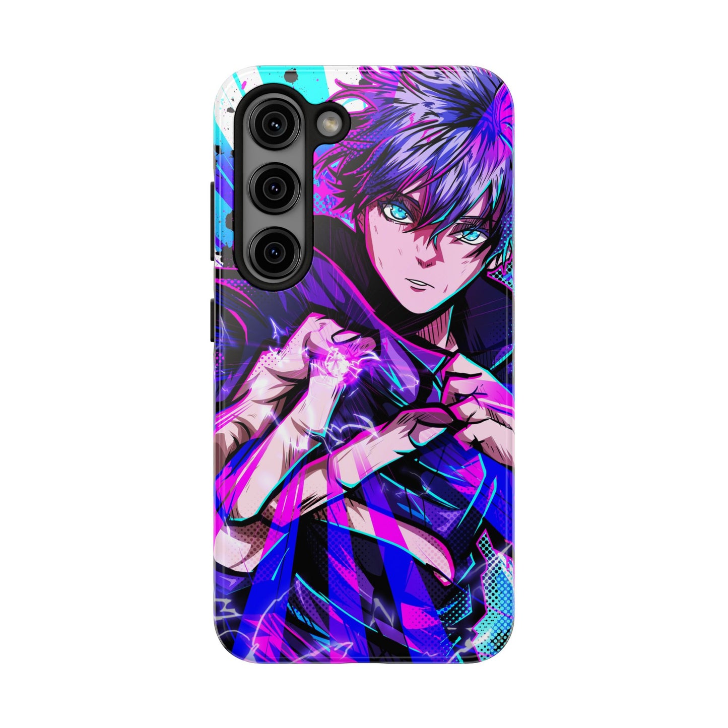 Purple Flash Phone Case