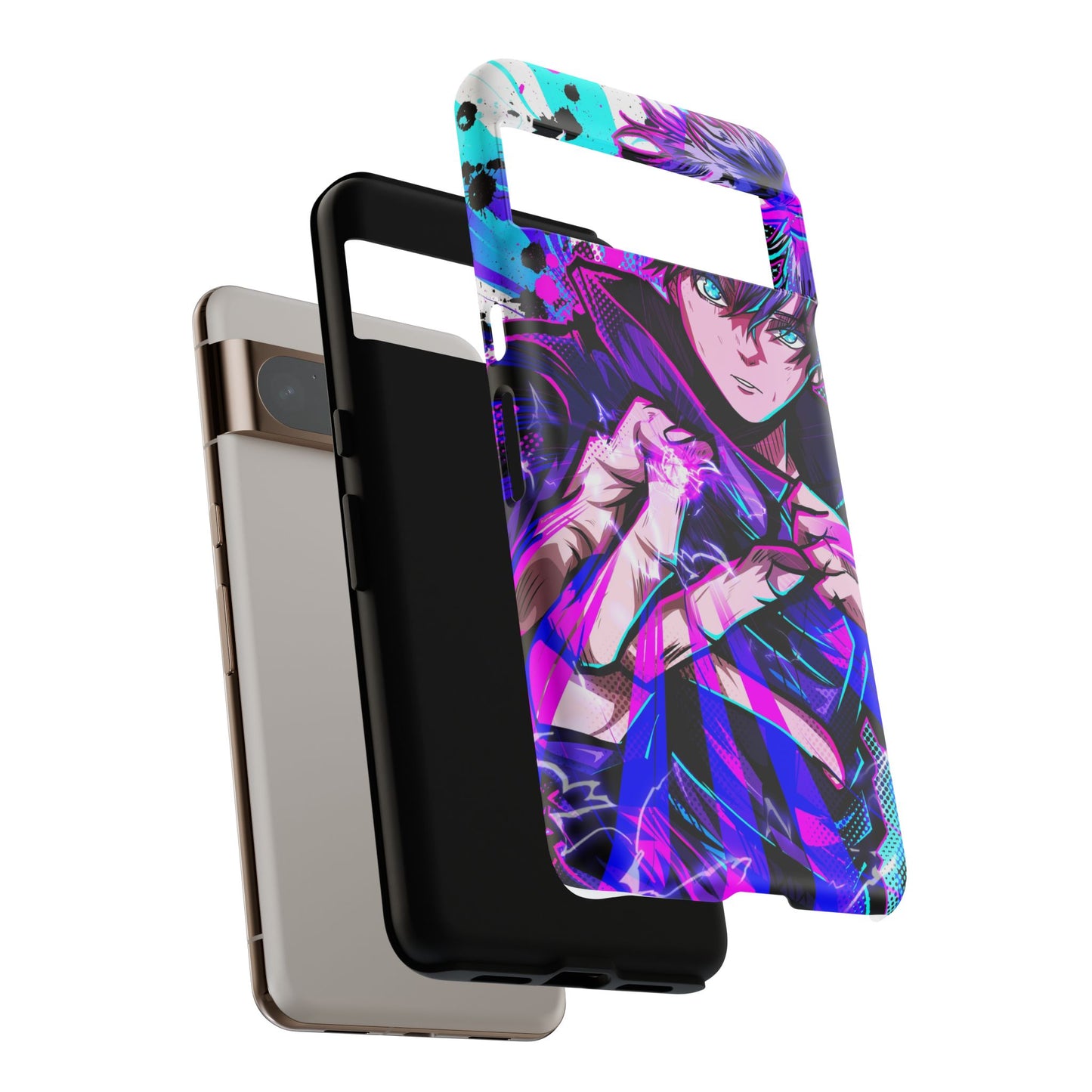 Purple Flash Phone Case