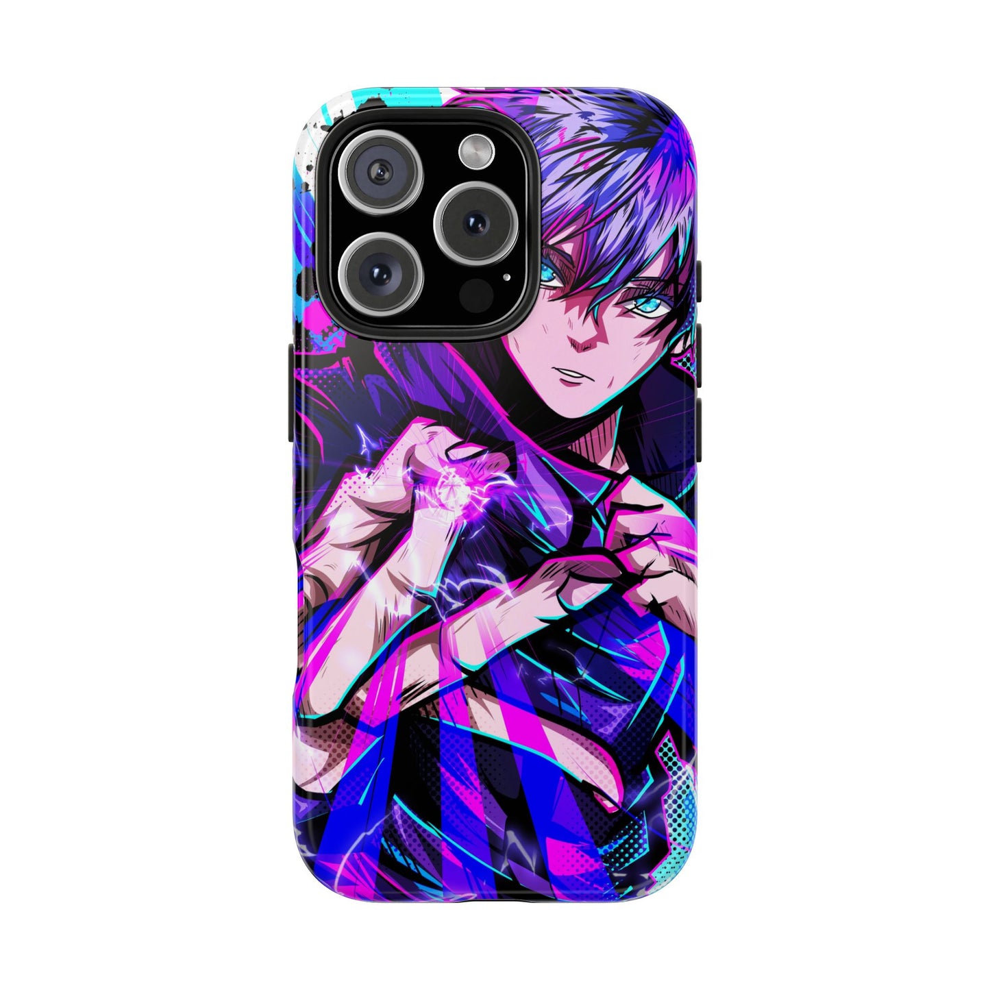 Purple Flash Phone Case
