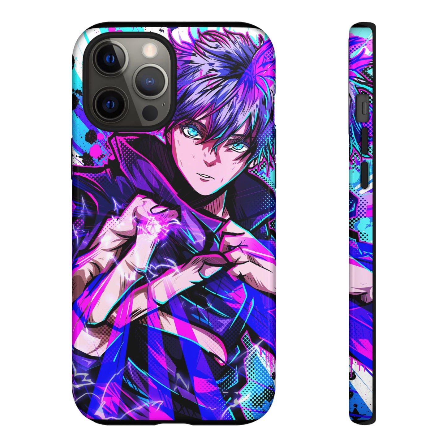 Purple Flash Phone Case