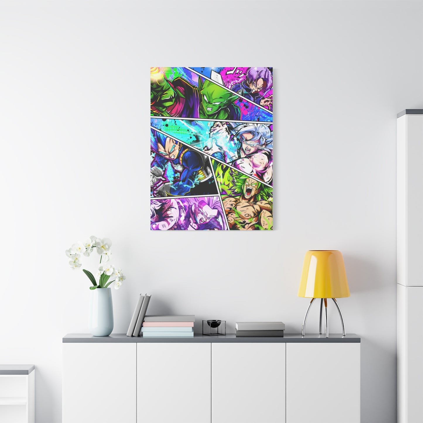 Gods colide canvas