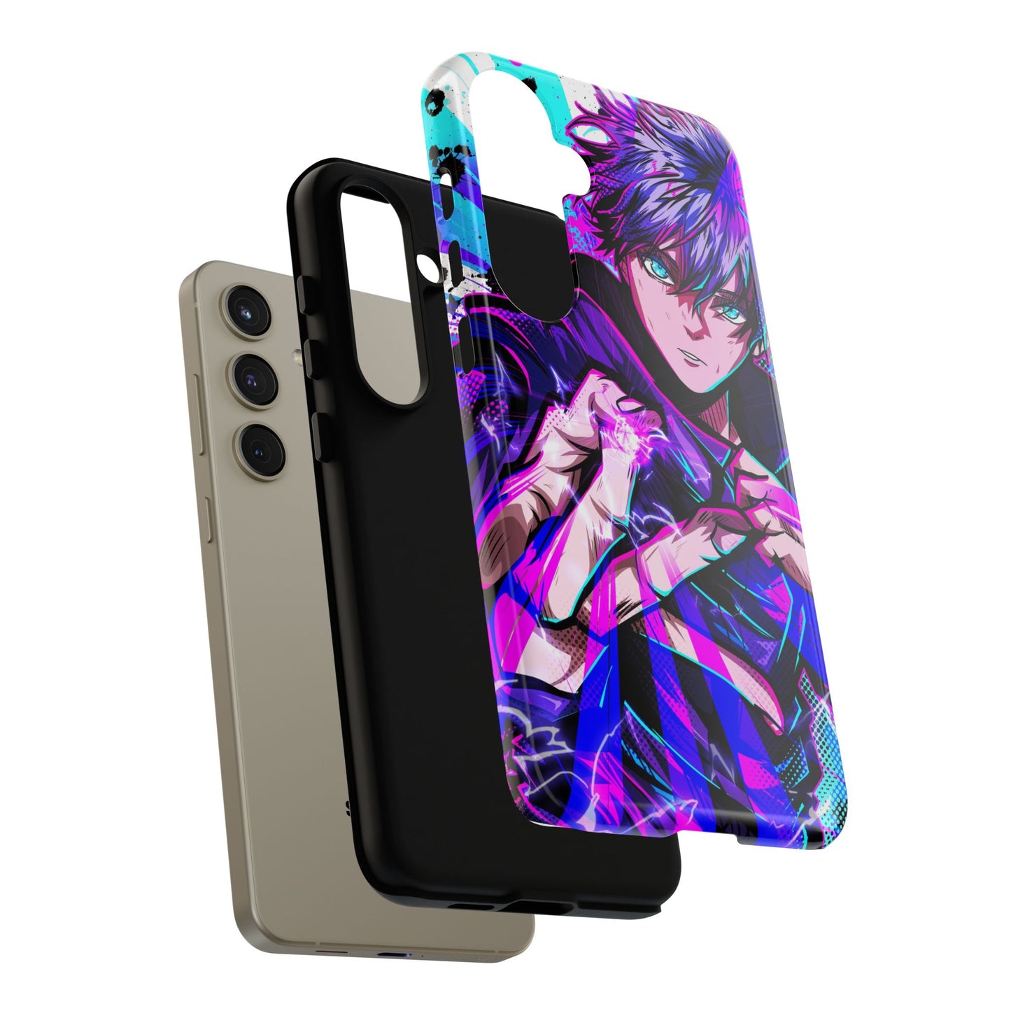 Purple Flash Phone Case