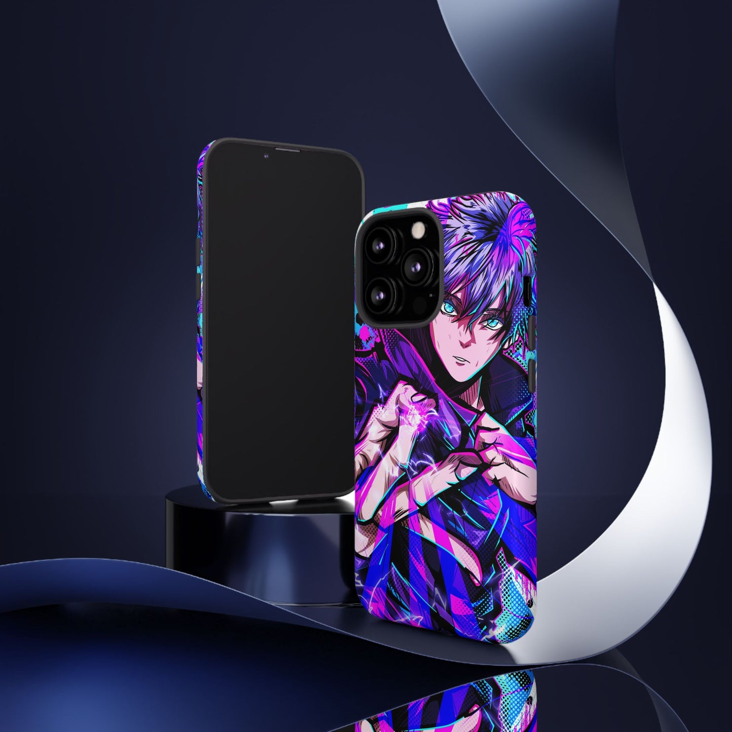 Purple Flash Phone Case