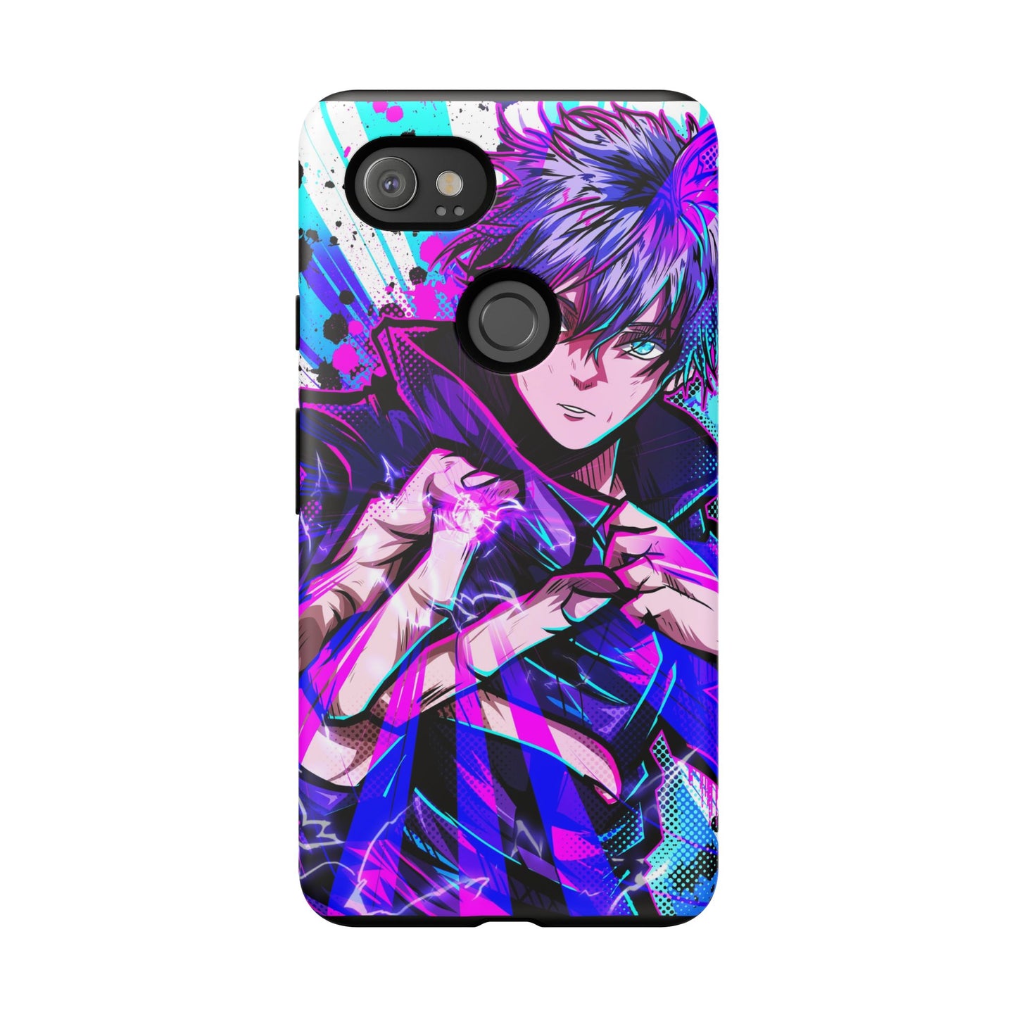 Purple Flash Phone Case