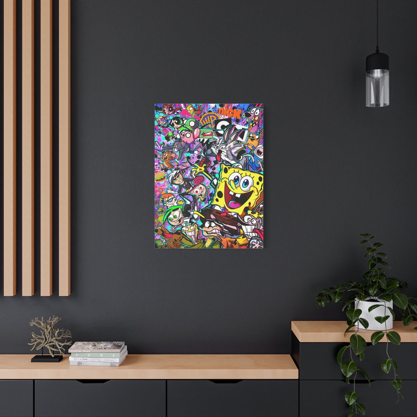 Nostalgic feeling canvas
