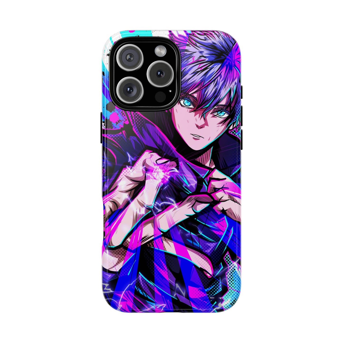 Purple Flash Phone Case