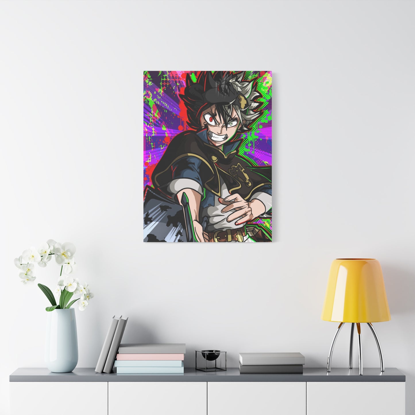 Demon wizard canvas
