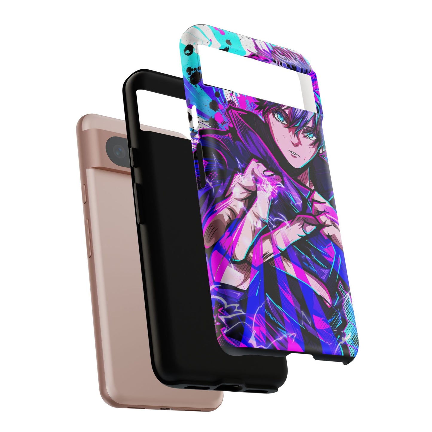Purple Flash Phone Case