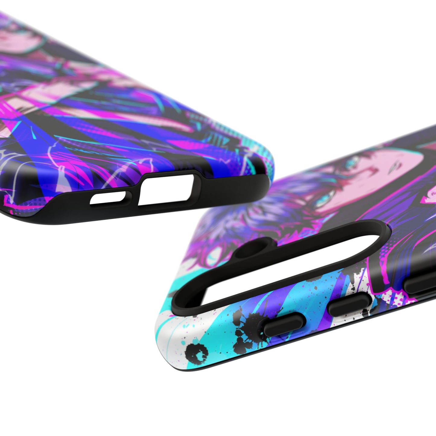 Purple Flash Phone Case