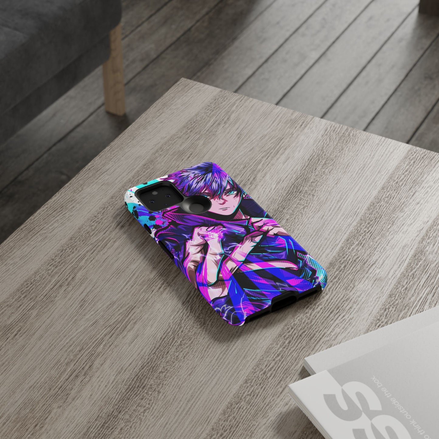 Purple Flash Phone Case