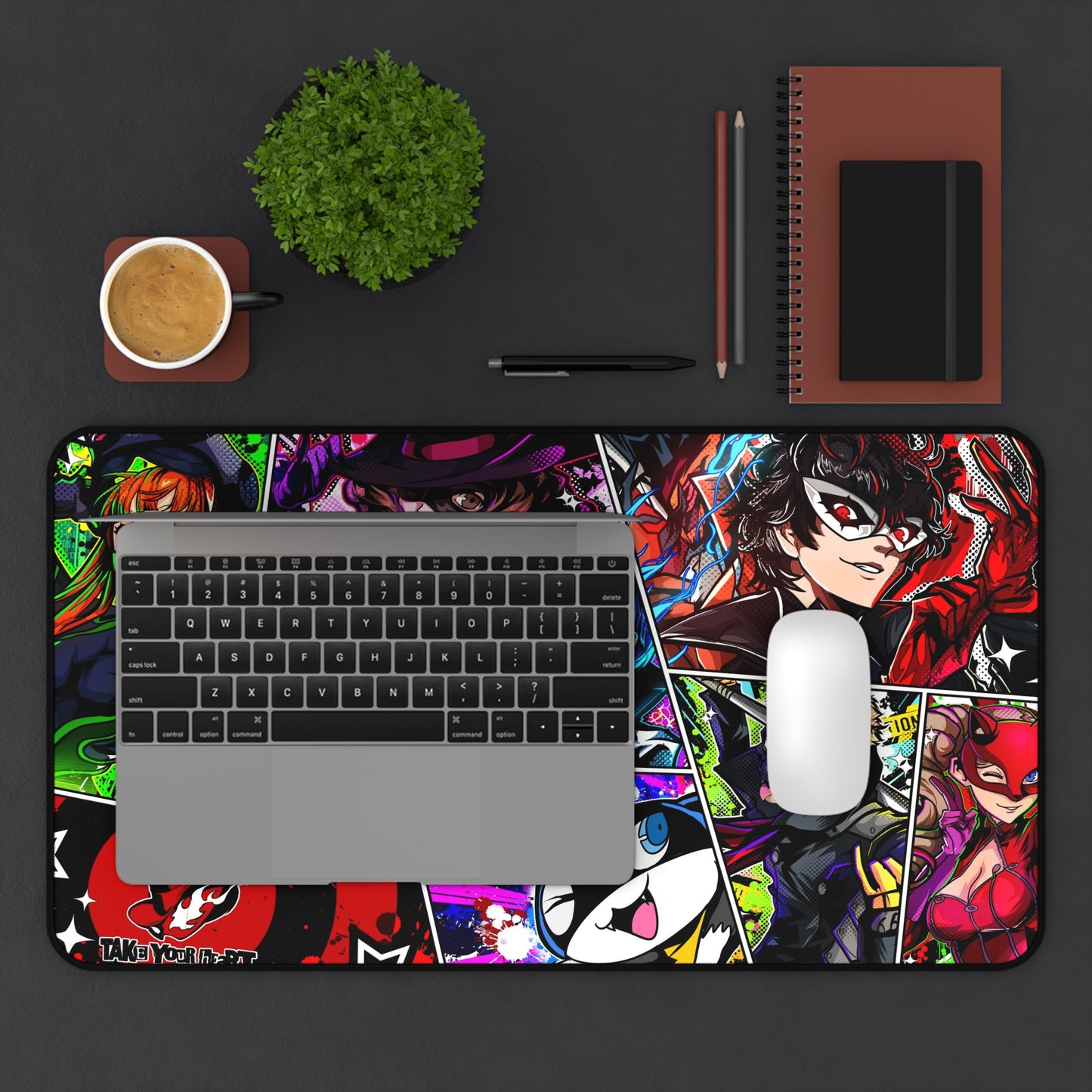 Thieves of hearts desk mat