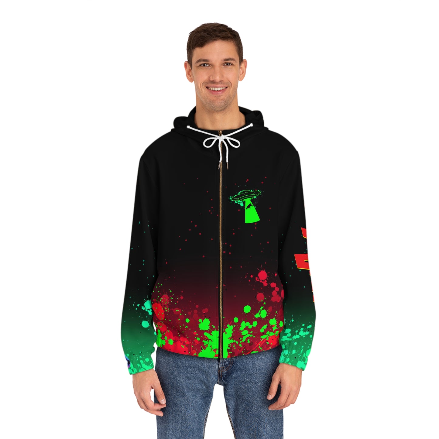 Believer of extraterrestrial all over print hoodie